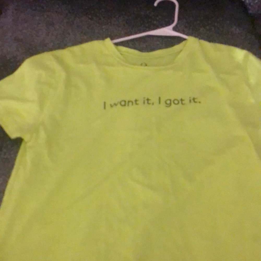 like green crop top